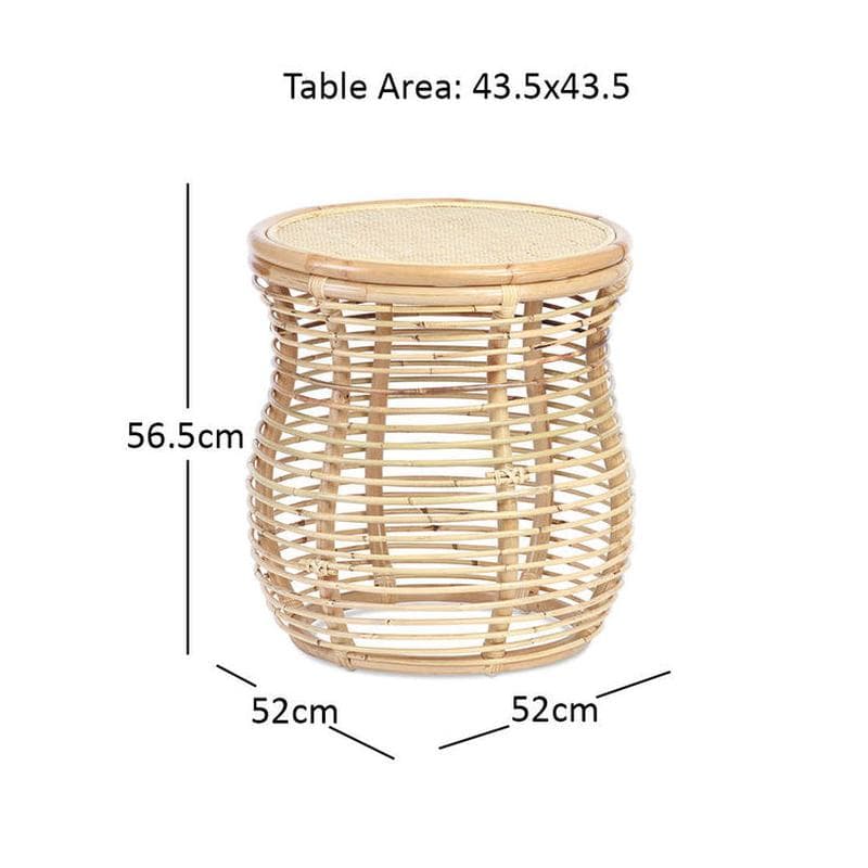 Natural Royal Lamp Table